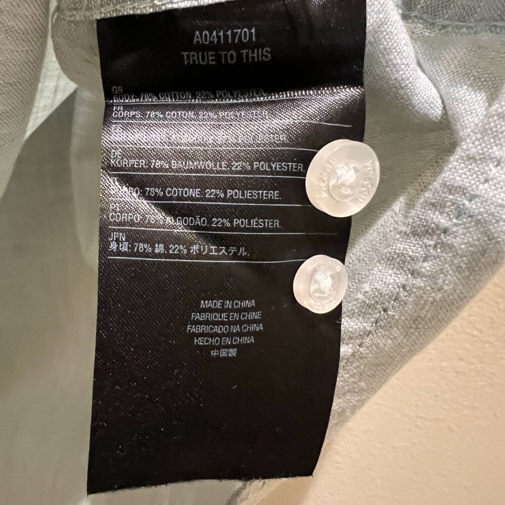 Volcom Men's Light Green Short Sleeve Button Down… - image 5